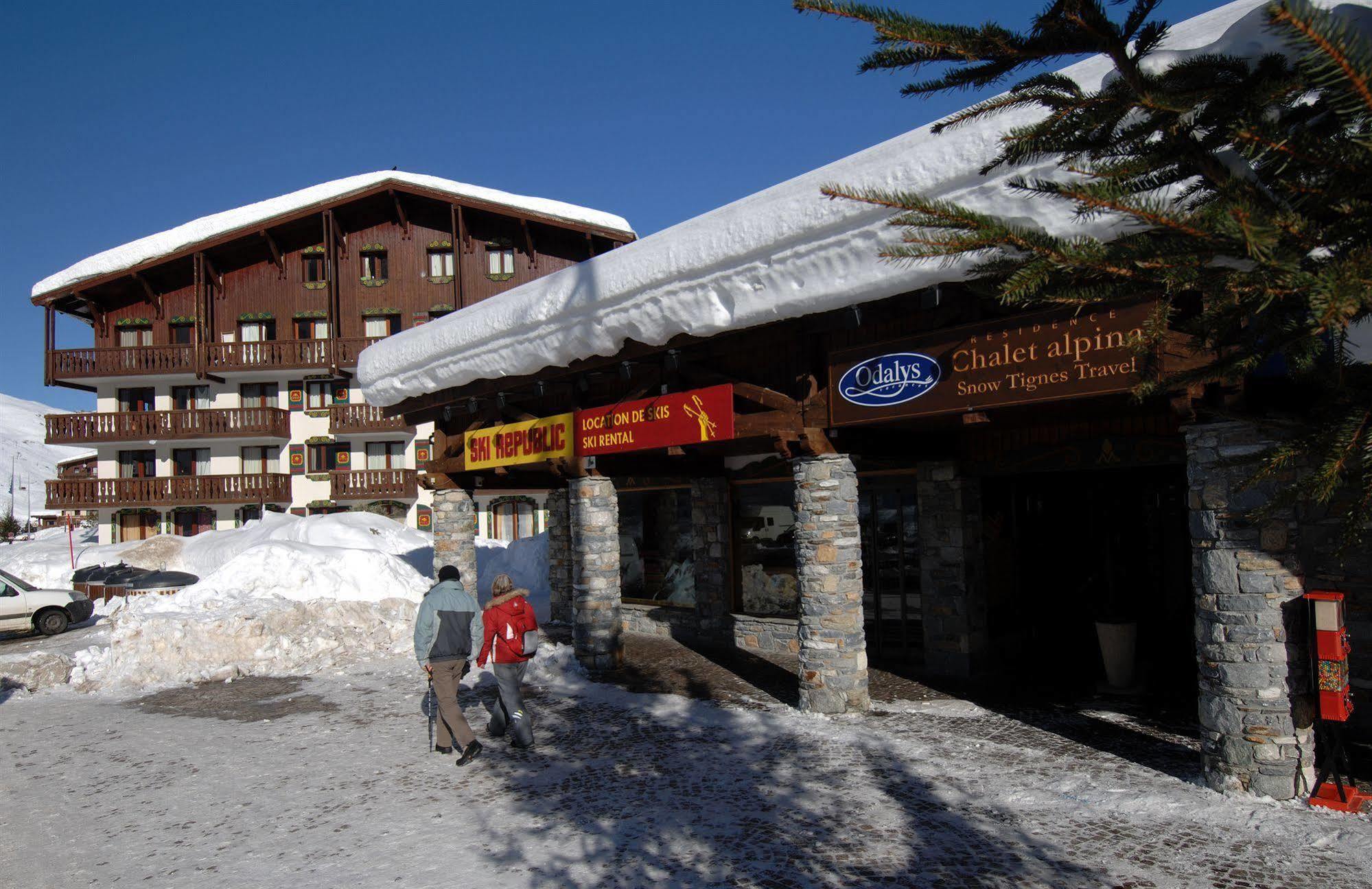 Odalys Chalet Alpina Тінь Екстер'єр фото