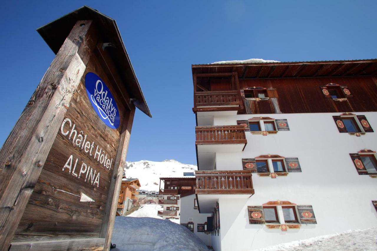 Odalys Chalet Alpina Тінь Екстер'єр фото